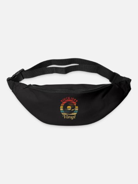 Since 1959 Vinyl Retro Vintage Music - Gürteltasche - Schwarz