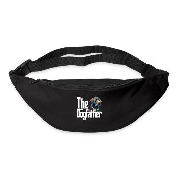 Labrador Retriever Dog Dad Dogfather Dogs Daddy Fa - Bum bag - black - Front