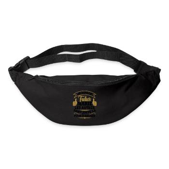 Je suis le futur marié - Sac banane - noir - Devant