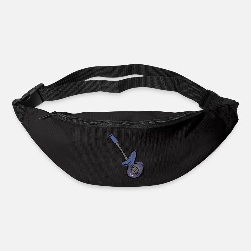 Gitarre - Gürteltasche - Schwarz