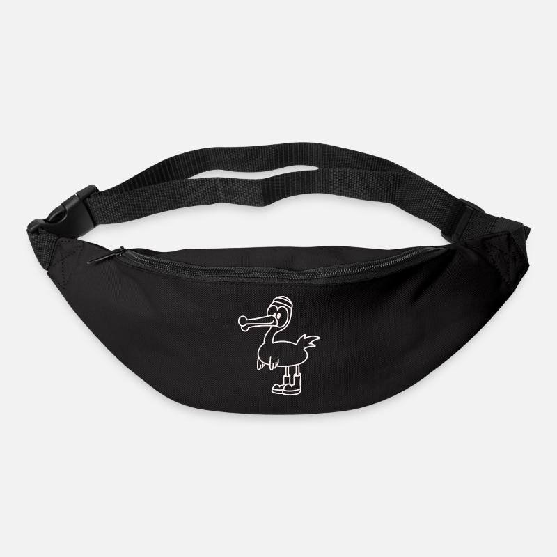 Anti-Zoo Two White - Gürteltasche - Schwarz