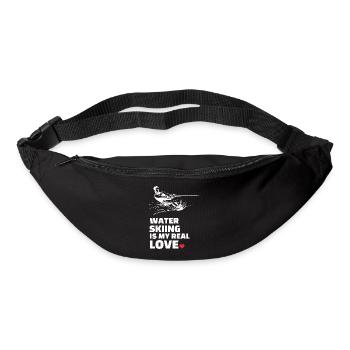I love water skiing - Bum bag - black - Front