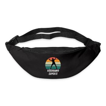 Rückhandexperte - Gürteltasche - Schwarz - Vorne