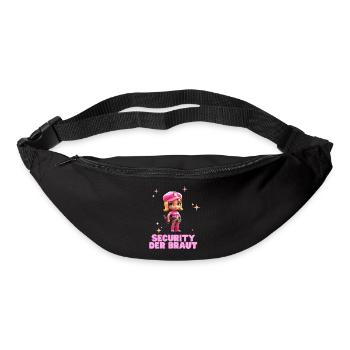 Security der Braut - Gürteltasche - Schwarz - Vorne