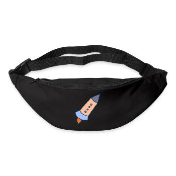 Aufbruch in neue Welten - Gürteltasche - Schwarz - Vorne