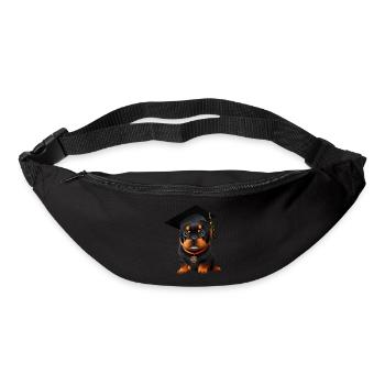 Graduation Bachelor Rottweiler Dog Studies - Bum bag - black - Front