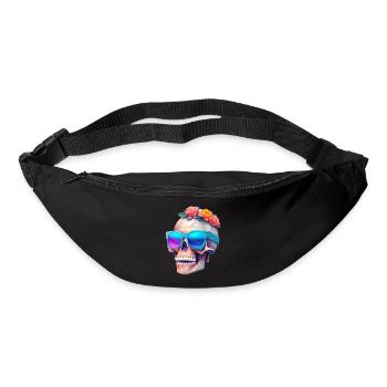 Skull - Bum bag - black - Front