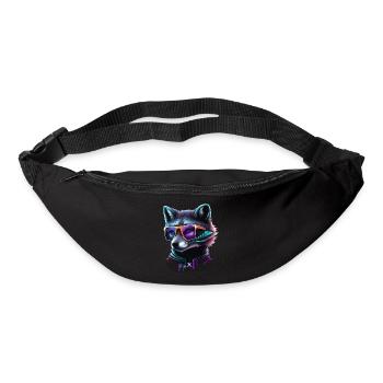 Wolf - Gürteltasche - Schwarz - Vorne