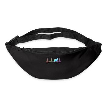 Hippo, Hippo, Animal - Bum bag - black - Front