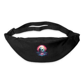 Juicy dégoulinant de sucre crâne glaçage lune - Sac banane - noir - Devant