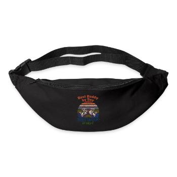 Daddy by Day Best gamer at night - Bum bag - black - Front