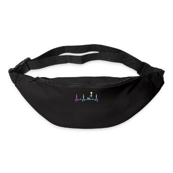 Dog Dogs Pet Funny Dog Owner - Bum bag - black - Front