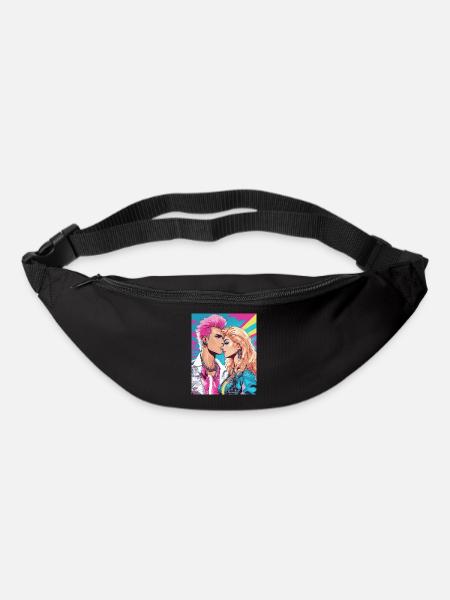 80s Style - Bum bag - black