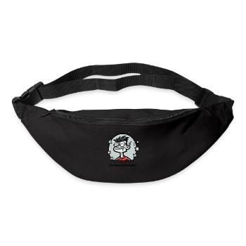 Ich bin nerdig, nerdigvergent und so ein Nerd - Gürteltasche - Schwarz - Vorne