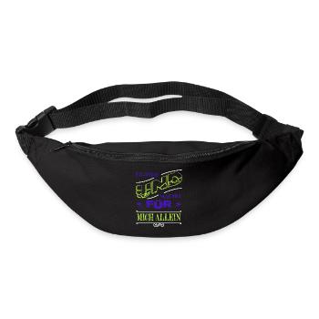 Great Dane Doggie Egalite Wine Spritzer Puppy Bday - Bum bag - black - Front