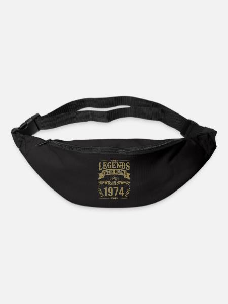 In 1974 Legenden wurden geboren Jahrgang 1974 - Gürteltasche - Schwarz