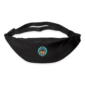 Großes fettes Insekt - Gürteltasche - Schwarz - Vorne
