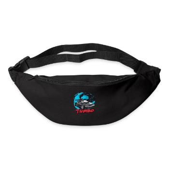 Japanese Sport Car: JDM Turbo Tuning - Bum bag - black - Front
