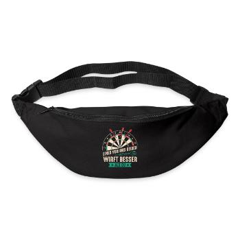 Fléchettes Fléchettes Joueur de fléchettes Fléchettes Sport - Sac banane - noir - Devant