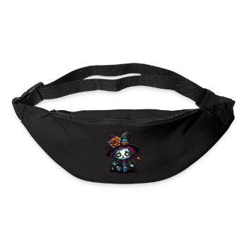 Horror Doll / Halloween / Creepy / Dark - Bum bag - black - Front