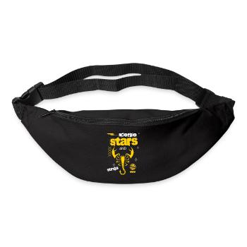 Zodiac Horoscope Astrology Constellation Scorpio - Gürteltasche - Schwarz - Vorne