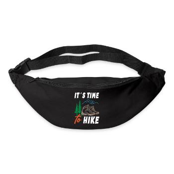 Its Time to Hike - Bum bag - black - Front