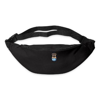 Berger Allemand Malinois - Sac banane - noir - Devant