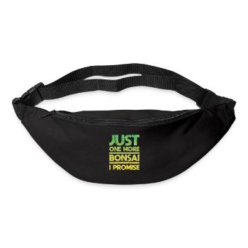 Juste un bonsaï de plus, je vous le promets - Sac banane - noir - Devant