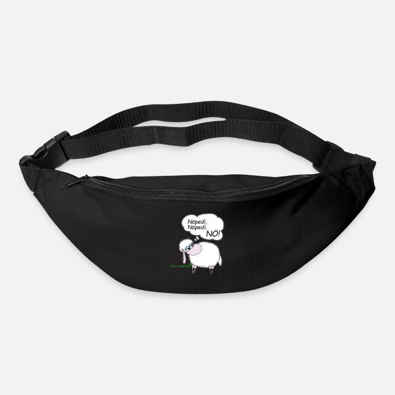 Nöpedi, Nöpedi, NÖ! Wolly Sheepling Gaming - Gürteltasche - Schwarz