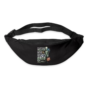 Funny Alien - Bum bag - black - Front
