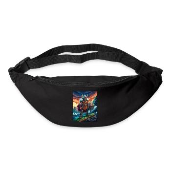 Guerriers vikings - Sac banane - noir - Devant