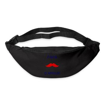 FROHER VATERTAG. PAPA. VATERTAG - Gürteltasche - Schwarz - Vorne
