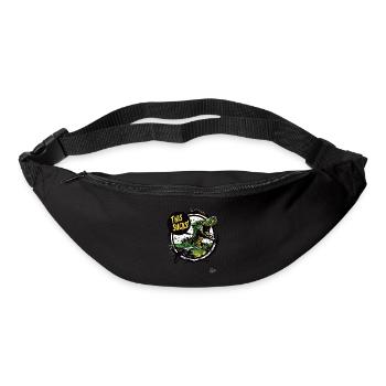 Angry and annoyed dragon says: That's crap - Bum bag - black - Front