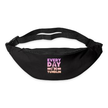 Every Day I'm Tumblin - Gürteltasche - Schwarz - Vorne