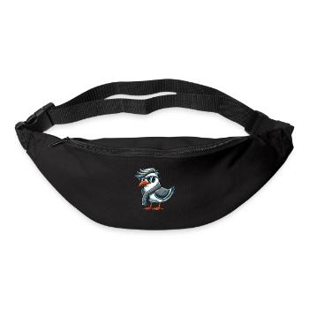 Cool Seagull Sunglasses Summer North Sea Baltic Sea - Bum bag - black - Front