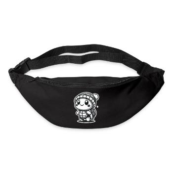 Curious Turtle - Hat Explorer - Gürteltasche - Schwarz - Vorne