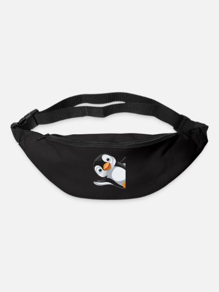Pinguin Pinguine Tier - Gürteltasche - Schwarz