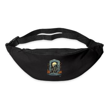 Donjon de squelettes Showtime - Sac banane - noir - Devant
