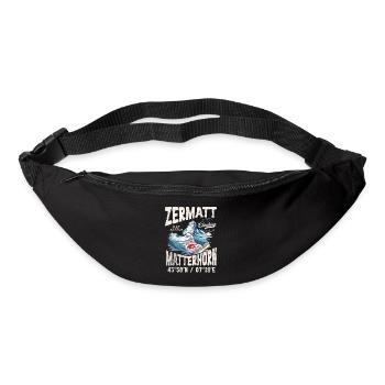 Zermatt rock climbing 3 - Bum bag - black - Front