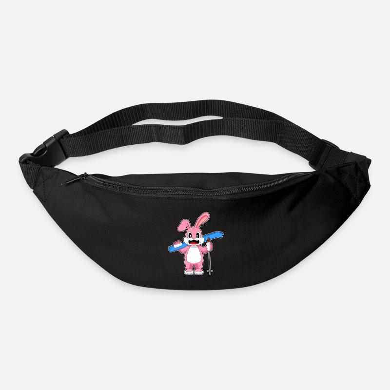 Rabbit Ski Skier Ski Poles - Bum bag - black
