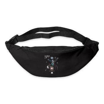 Kitesurfeur Ikarus - Sac banane - noir - Devant