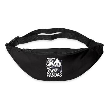 Panda Bear Panda Animal Pandas - Bum bag - black - Front