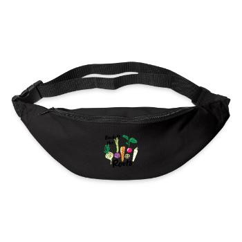 Back to the Roots Variation of Vegetables Vegetarian - Bum bag - black - Front