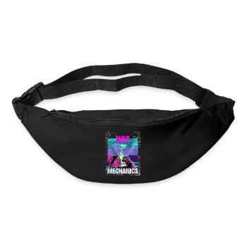 Hot Mechanics – Neon Monkey Garage Design - Bum bag - black - Front