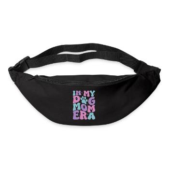 In My Dog Mom Era Pastel Paws - Bum bag - black - Front