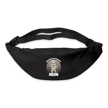 Before you ask: No - Bum bag - black - Front