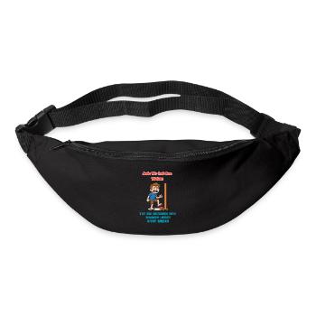 Hurt a bit - Bum bag - black - Front