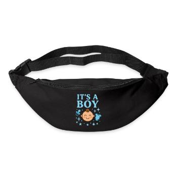 It's a Boy – Baby Motif - Bum bag - black - Front