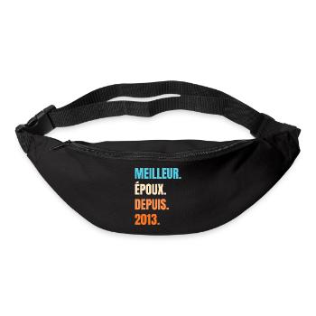 Best Husband Since 2013 Gift Husband - Bum bag - black - Front