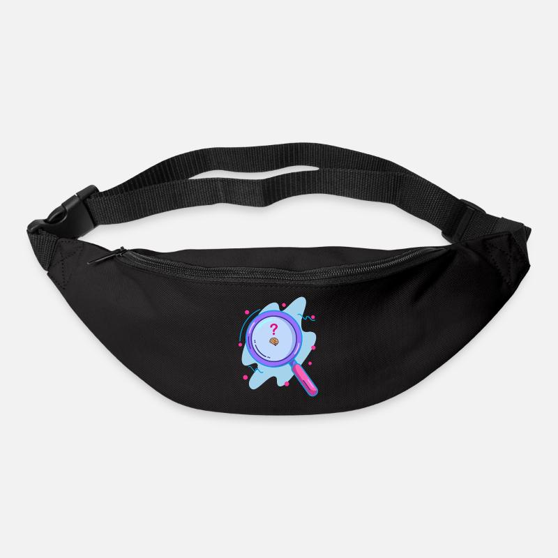 Searching for the brain with a magnifying glass - Bum bag - black